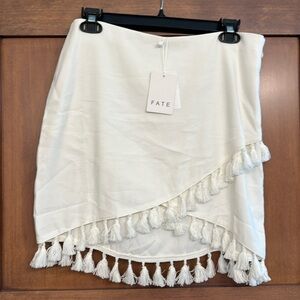 NWT white skirt